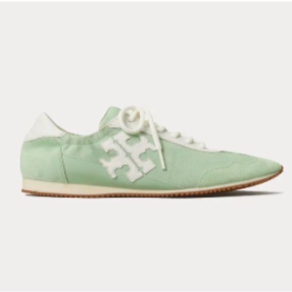 Tory Burch - Tory Sneakers Mint Chip Suede/Calf Leather NWT - Picture 4 of 10